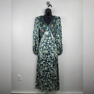 Damson Madder Women Stormi Tie-Back Dress Size 6